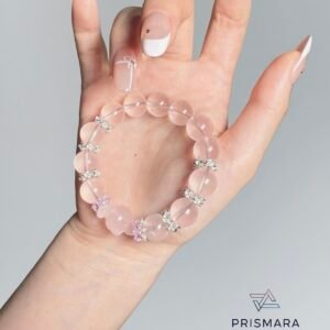 Rose Pink Crystal Bracelet
