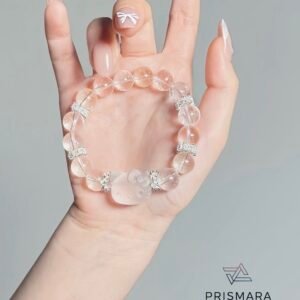 Crystal Cat Charm Bracelet